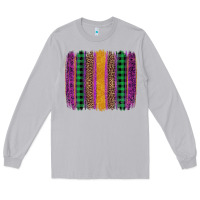 Moon Dust mardi gras western brush stroke Long Sleeve Tee - Artiststas