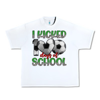 White i kicked 100 days of school Urban Heavy Tee - Artiststas