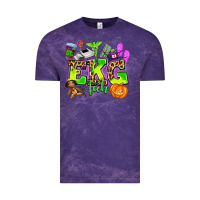 Cloud Purple ekg tech nurse halloween Vintage Tee - AdoDesignShop