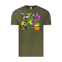 Vintage Olive ekg tech nurse halloween Vintage Tee - AdoDesignShop