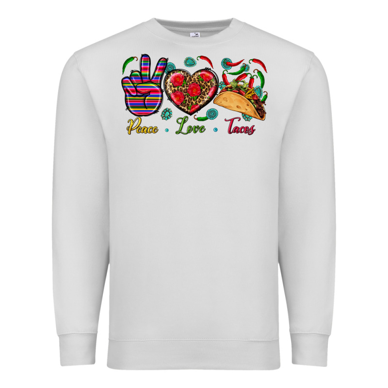 Peace Love Tacos Premium Sweatshirt by BundleAndBundleShop | Teevron