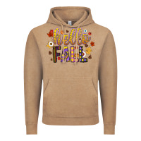 Vintage Coffee hello fall Vintage Hoodie - CowhideDigitalArt
