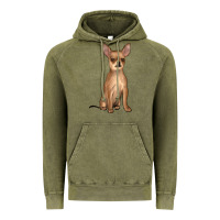 Vintage Olive chihuahua Vintage Hoodie - JahusDesignShop