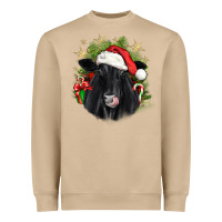 Mushroom christmas black angus Heavyweight Sweatshirt - JahusDesignShop