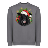 Storm christmas black angus Heavyweight Sweatshirt - JahusDesignShop