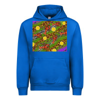 Cobalt Mardi Gras Crabs and lemons tumbler Urban Hoodie - HowdyJamesFarm