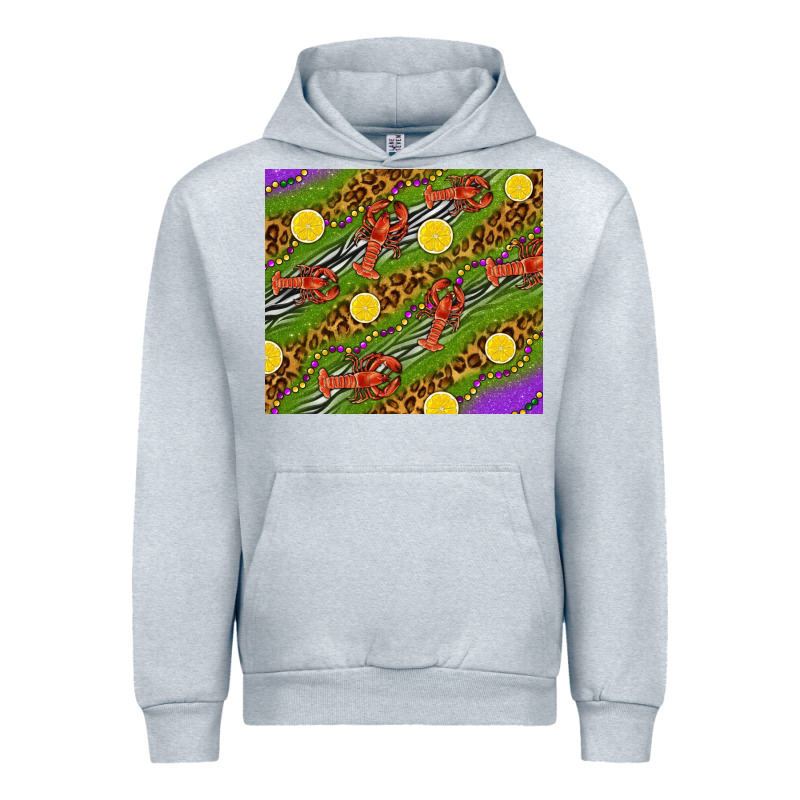 Mardi Gras Crabs And Lemons Tumbler Urban Hoodie by HowdyJamesFarm | Teevron