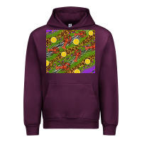 Mauve Wine Mardi Gras Crabs and lemons tumbler Urban Hoodie - HowdyJamesFarm