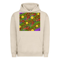 Pigment French Oak Mardi Gras Crabs and lemons tumbler Urban Hoodie - HowdyJamesFarm