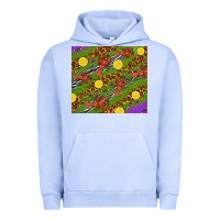 Pigment Grape Ice Mardi Gras Crabs and lemons tumbler Urban Hoodie - HowdyJamesFarm