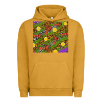 Pigment Peanut Butter Mardi Gras Crabs and lemons tumbler Urban Hoodie - HowdyJamesFarm