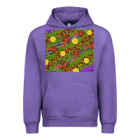 Tulip Mardi Gras Crabs and lemons tumbler Urban Hoodie - HowdyJamesFarm