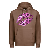 Chestnut Pink Leopard Lips Premium Hoodie - Bettercallsaul