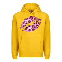 Lemon Pink Leopard Lips Premium Hoodie - Bettercallsaul