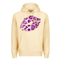 Pina Colada Pink Leopard Lips Premium Hoodie - Bettercallsaul