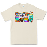Bone rainbow coffee cups Premium Tee - texasbilliewilder
