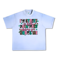 Grape Ice floral i am street so look both ways before you cr Urban Heavy Tee - AdoDesignShop