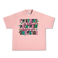Salmon floral i am street so look both ways before you cr Urban Heavy Tee - AdoDesignShop