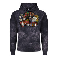 Cloud Black farm life Vintage Hoodie - SublimationCraftShop