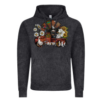 Vintage Black farm life Vintage Hoodie - SublimationCraftShop