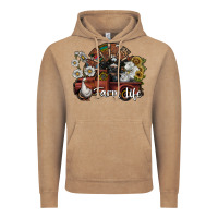 Vintage Coffee farm life Vintage Hoodie - SublimationCraftShop