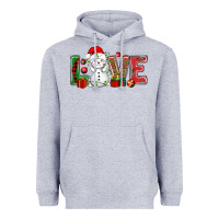 Heather Grey love snowman bbs Heavyweight Hoodie - BundleAndBundleShop