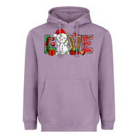 Lavender love snowman bbs Heavyweight Hoodie - BundleAndBundleShop