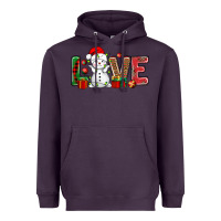 Plum love snowman bbs Heavyweight Hoodie - BundleAndBundleShop