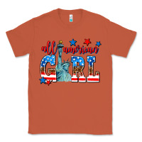 Copper all american girl Classic Tee - AdoDesignShop