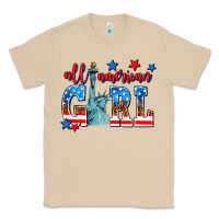 Mushroom all american girl Classic Tee - AdoDesignShop