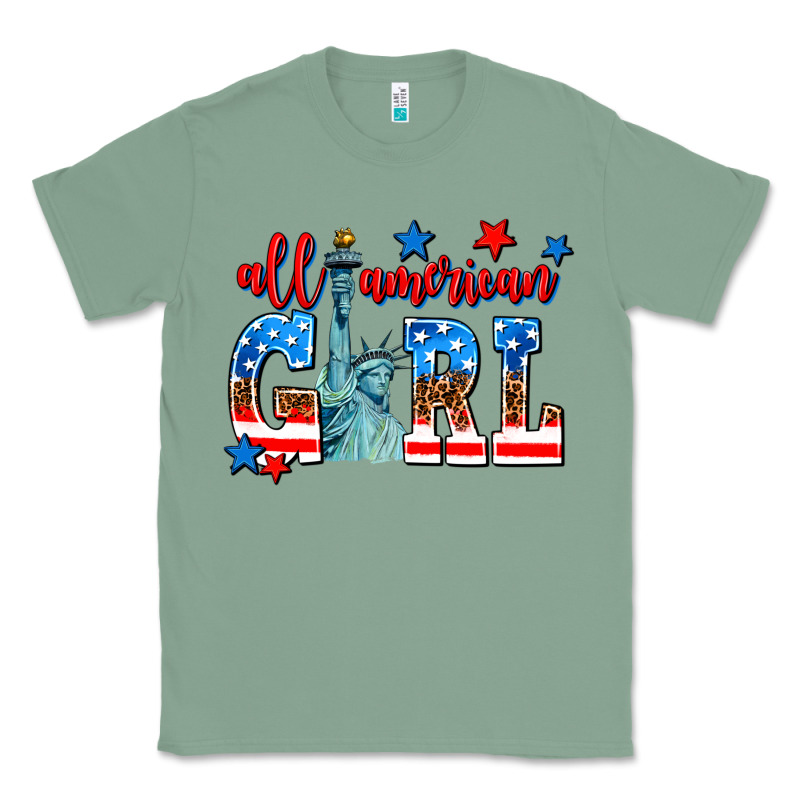 All American Girl Classic Tee by AdoDesignShop | Teevron