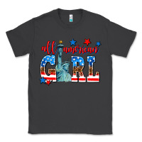 Smoke all american girl Classic Tee - AdoDesignShop
