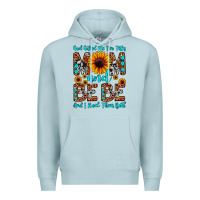 Blue Mist god gifted me two titles mom and bebe  and i rock Premium Hoodie - JahusDesignShop