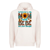 Pale Pink god gifted me two titles mom and bebe  and i rock Premium Hoodie - JahusDesignShop