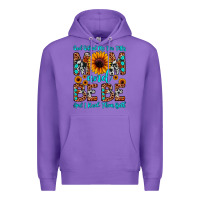 Purple god gifted me two titles mom and bebe  and i rock Premium Hoodie - JahusDesignShop