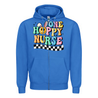 True Royal one happy nurse Zipper Hoodie - MaliasSmallBusiness