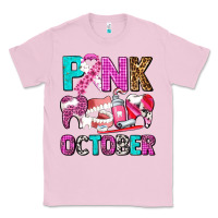 Bubblegum Pink pink october Classic Tee - AdoDesignShop