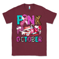 Burgundy pink october Classic Tee - AdoDesignShop