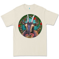 Bone Dark Goat Christmas Premium Tee - RanaPortraitStore