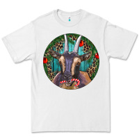 White Dark Goat Christmas Premium Tee - RanaPortraitStore