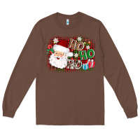 Chestnut ho ho ho santa Long Sleeve Tee - AdoDesignShop