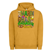 Pigment Peanut Butter Mardi Gras drinking team Urban Hoodie - HowdyJamesFarm