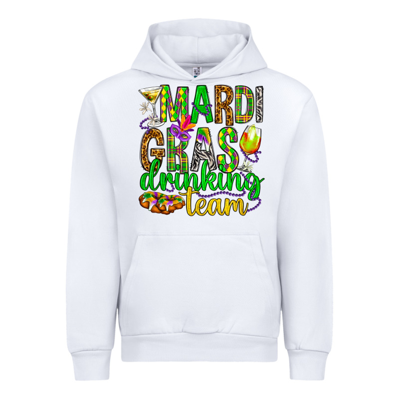 Mardi Gras Drinking Team Urban Hoodie by HowdyJamesFarm | Teevron