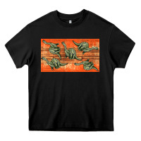 Black dinosaur brontosaurus sippy cup Heavy Core Tee - Artiststas
