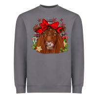 Storm christmas red angus Heavyweight Sweatshirt - JahusDesignShop