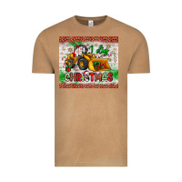 Vintage Camel i dig christmas bulldozer santa Vintage Tee - JahusDesignShop