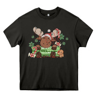 Asphalt christmas reindeer Heavy Core Tee - MaliasSmallBusiness