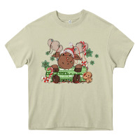 Mossy christmas reindeer Heavy Core Tee - MaliasSmallBusiness