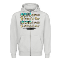 Dove Grey holy enough to pray for you hood enough to swing o Zipper Hoodie - MaliasSmallBusiness
