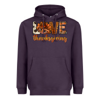 Plum love thanksgiving with turkey bbs Heavyweight Hoodie - BundleAndBundleShop